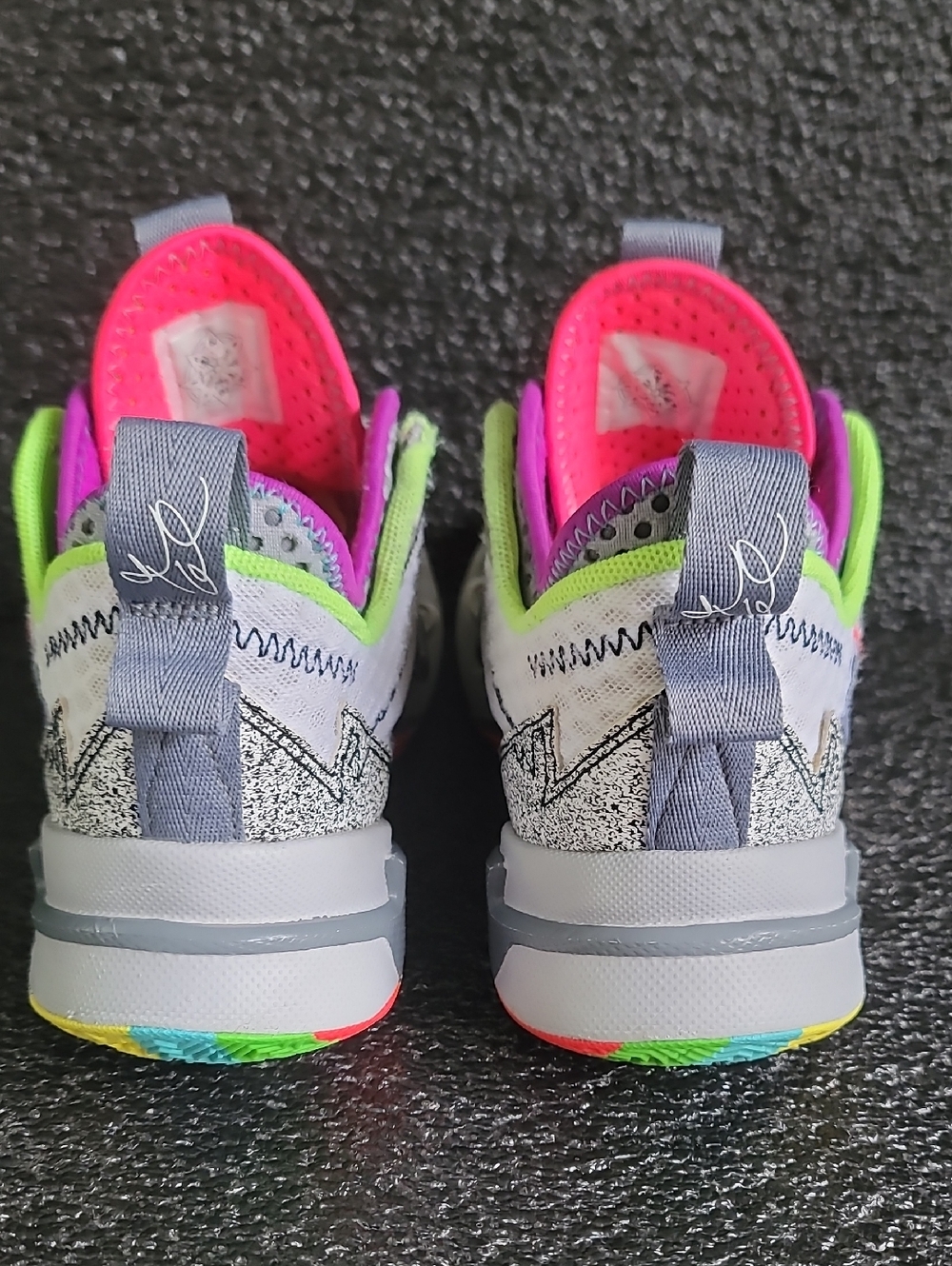 Nike Air Jordan 'Why Not' ZerO.3 Wmns 7.5 "Pink/Grey Fast Shipping - Picture 5 of 15